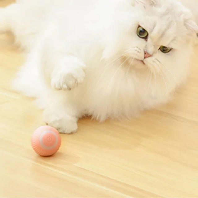 Automatic Moving Cats Toy Interactive Ball Rechargeable Rolling Electric Ball Home Pet Accessories Things for Supplies 4