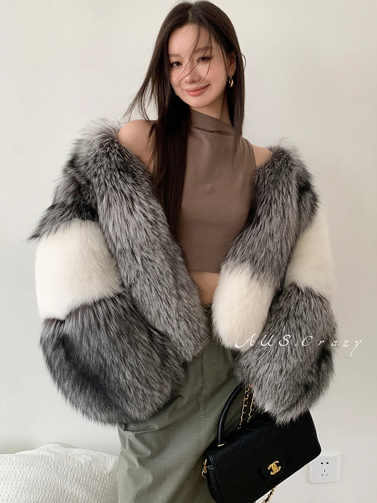  Silver Fox Fur Parkas Mujer Chaqueta Más El Tamaño De Las  Mujeres Abrigo De Invierno Espesar Con Capucha De Invierno Chaqueta De Mujer  Caliente Outwear Parka, Rojo vino 1, XXXL 