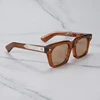 QUENTIN Thick Acetate Sunglasses Men and Women Fashion Designer Brand  Handmade Sun Glasses for Man Shades 3