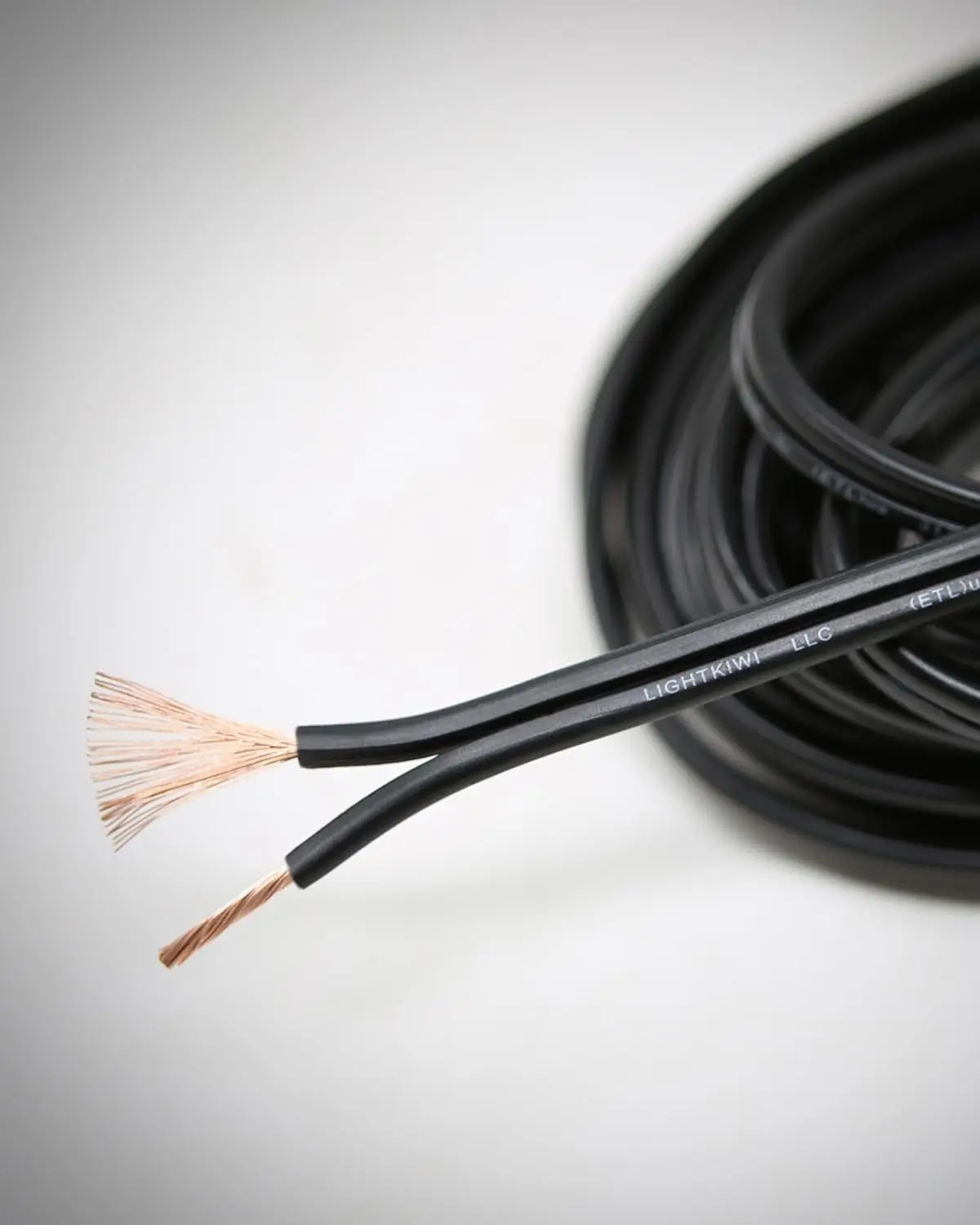12/2 Landscape Lighting Wire-500 Feet-Weatherproof Outdoor Underground Direct Burial Stranded Cable for Spotligh