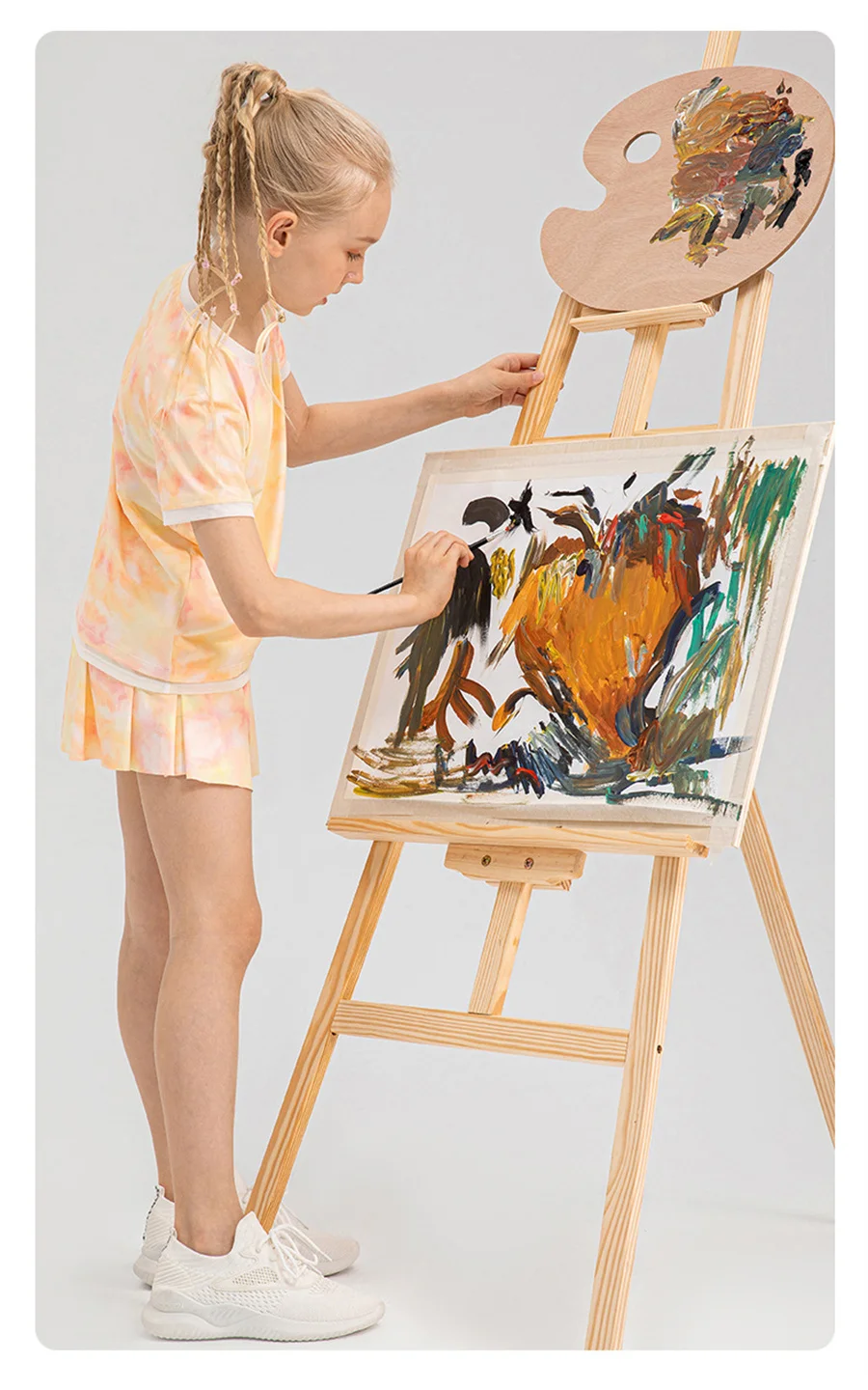 Children Golf Tennis Skirt With Shorts Girls Sport Skorts Running Dancing 2 In 1 Culottes Summer Athletic Breathable Cool Fabric 16 S6bd83ce7eedb4b67b8ce6cd21d0190d2u