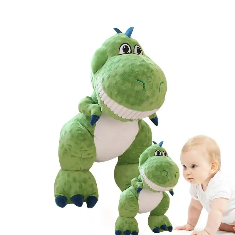 

Плюшевая кукла Динозавр для мальчиков и девочек, игрушка для детей, машины, общежития, дивана, кровати, спальни, детской комнаты