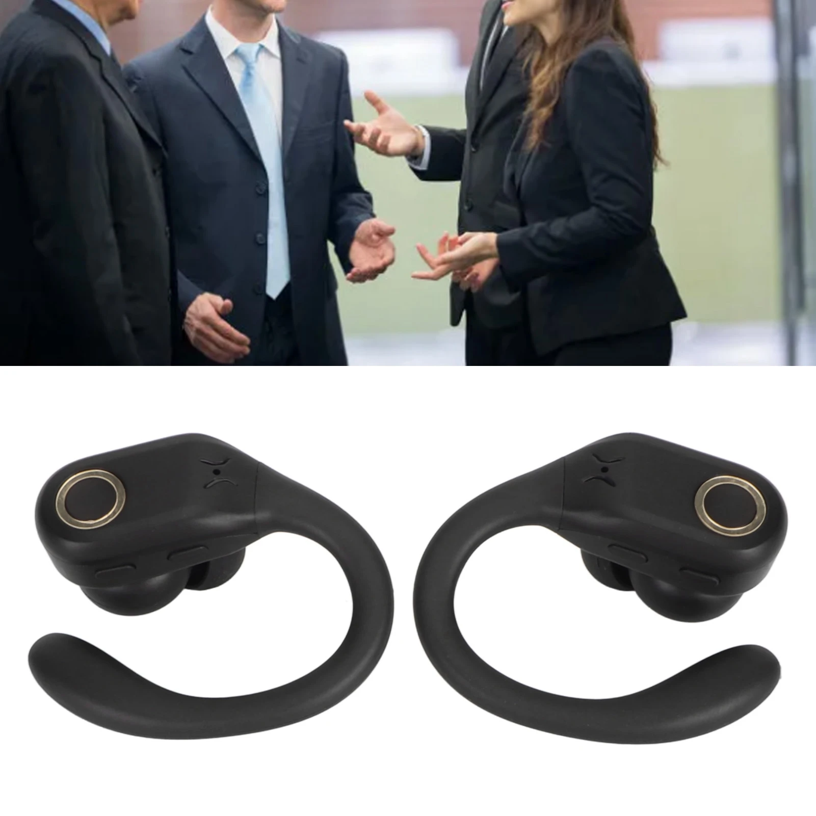 Bluetooth Translator Earbuds 144 Languages Noise Reduction Stereo Wireless Translation Headphones with Charging Case