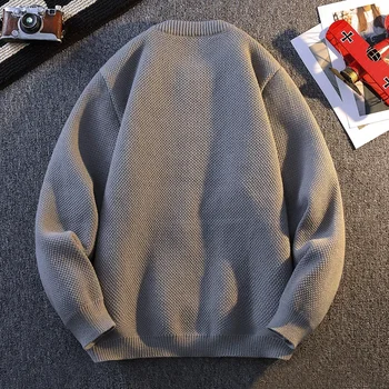 الكورية الرجال سترة سترة الأعمال عادية س الرقبة بلون بالأزرار الرجال متماسكة Sweatercoat موضة ملابس رجالي الشارع الشهير 6