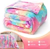 New spacecra Glow in The Dark Blanket Unicorn Gift for Kid Birthday Bedroom Decor Unicorns Toys Soft Cozy Luminous Throw Blanket 4