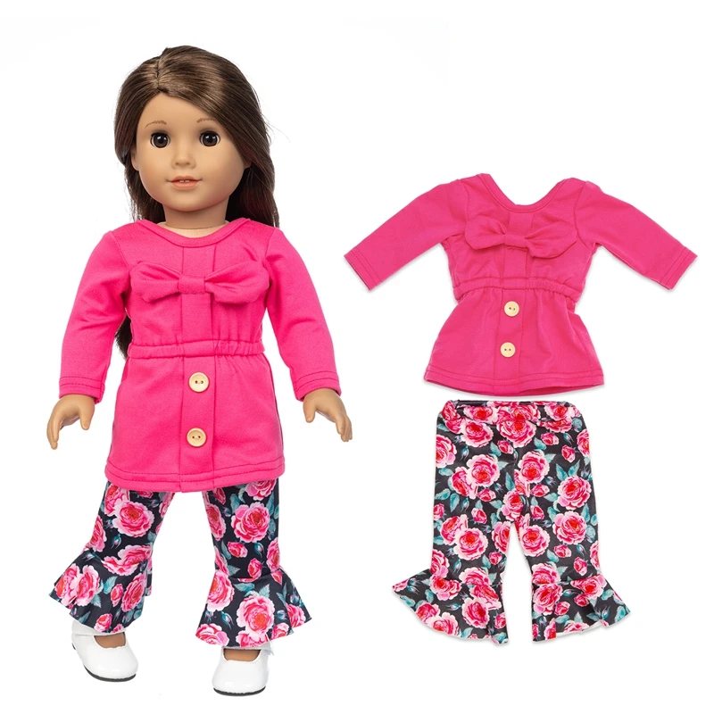 Baby Doll Denim Dress with Legging for 18