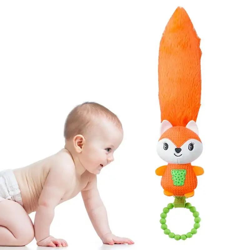 

Soft Baby Wrist Rattles Cute Plush Baby Toys Hand Crank Rattle Safety Cute Newborns Infant Toys For Early Education