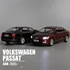 1/32 Volkswagen Passat Toy Car Model Diecast Alloy Metal Miniature Sound & Light Pull Back 1:32 Collection Gift For Boy Children 4