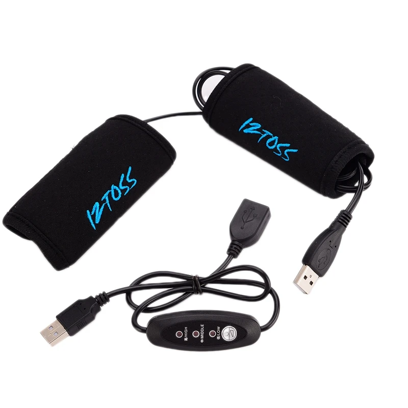 

Зимние теплые ручки для скутеров, мотоциклов, с USB-подогревом и переключателем контроля температуры