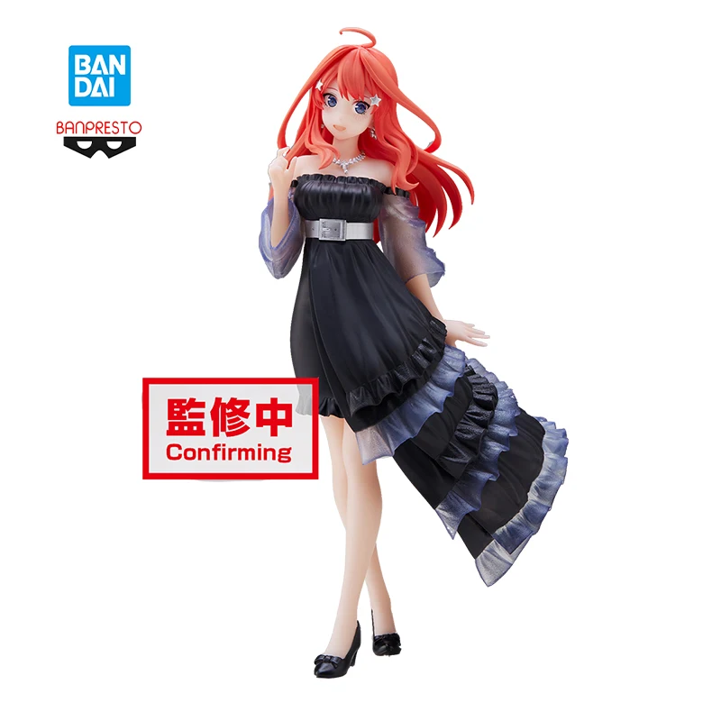 

In Stock Original 18Cm Anime Figure Bandai Banpresto The Quintessential Quintuplets Nakano Itsuki Figuras Anime Model Toys