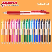 1pcs Japan ZEBRA SARASA Gel Pen JJ15 0.5mm Color Large Capacity Quick Drying for Writing Kawaii School Stationery Art Supplies 1