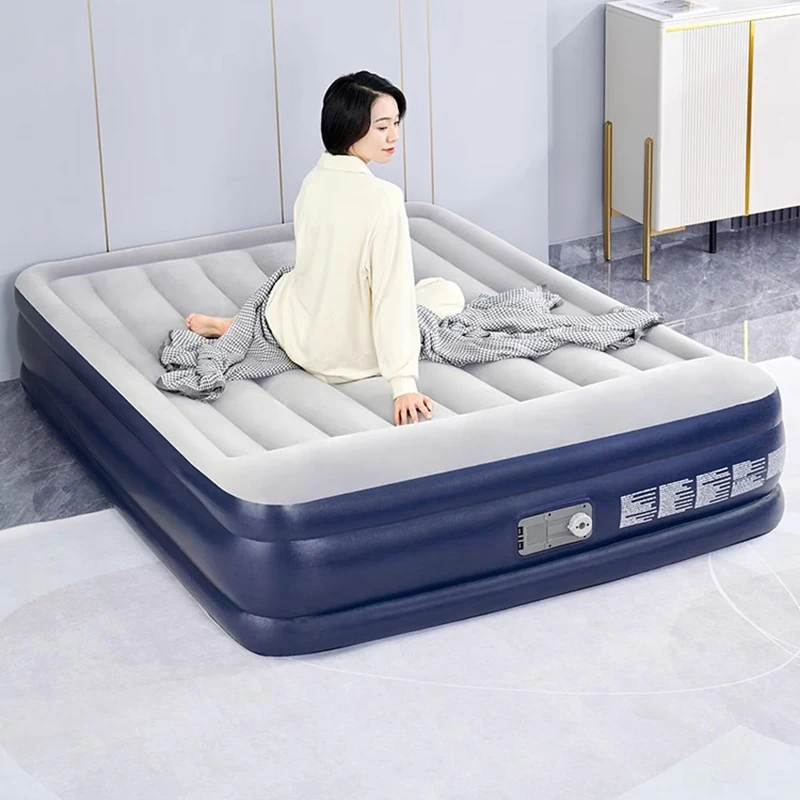 Queen Bed Inflatable Mattress Colchon King Size Floor Sleep Inflatable Mattress Topper Colchao De Latex Outdoor Furniture