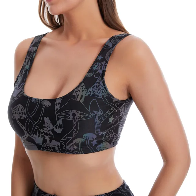Holographic Reflective Crop Top 5