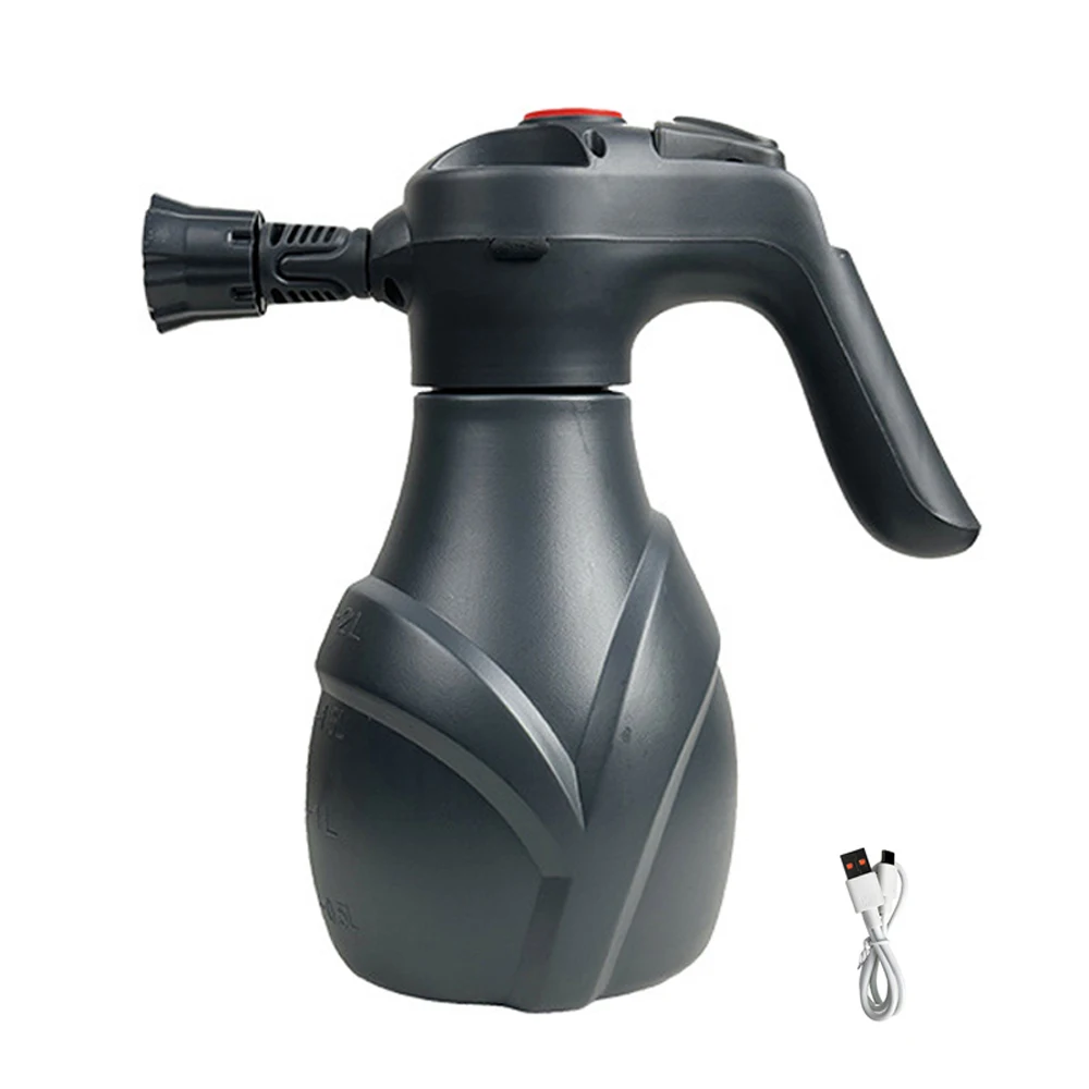2L Electric Foam Sprayer Wireless Car Washing Tool Foaming Pump Blaster Househol