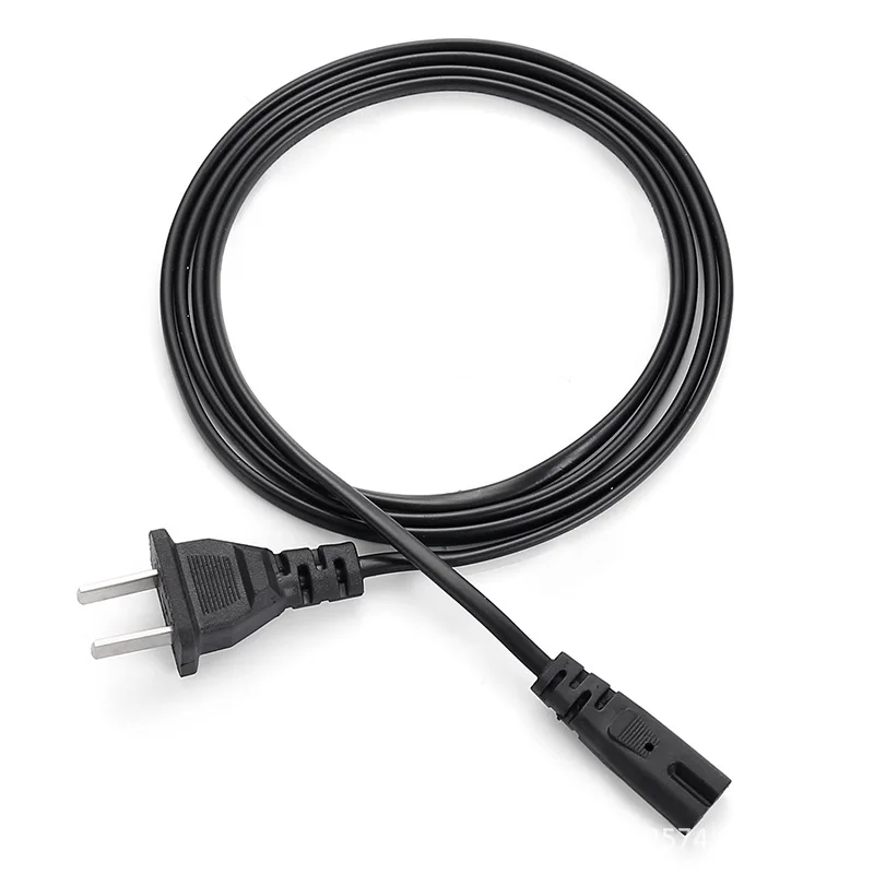 Versatile Power Supply Cord for Gaming Consoles - 1.5M EU/USA Plug AC Charging Cable