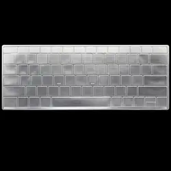 Colorful Waterproof Dustproof TPU Laptop Keyboard Cover Protector (Transparent)