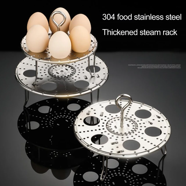 Round Stainless Steel Steamer Rack, Cooking Ware Thickened