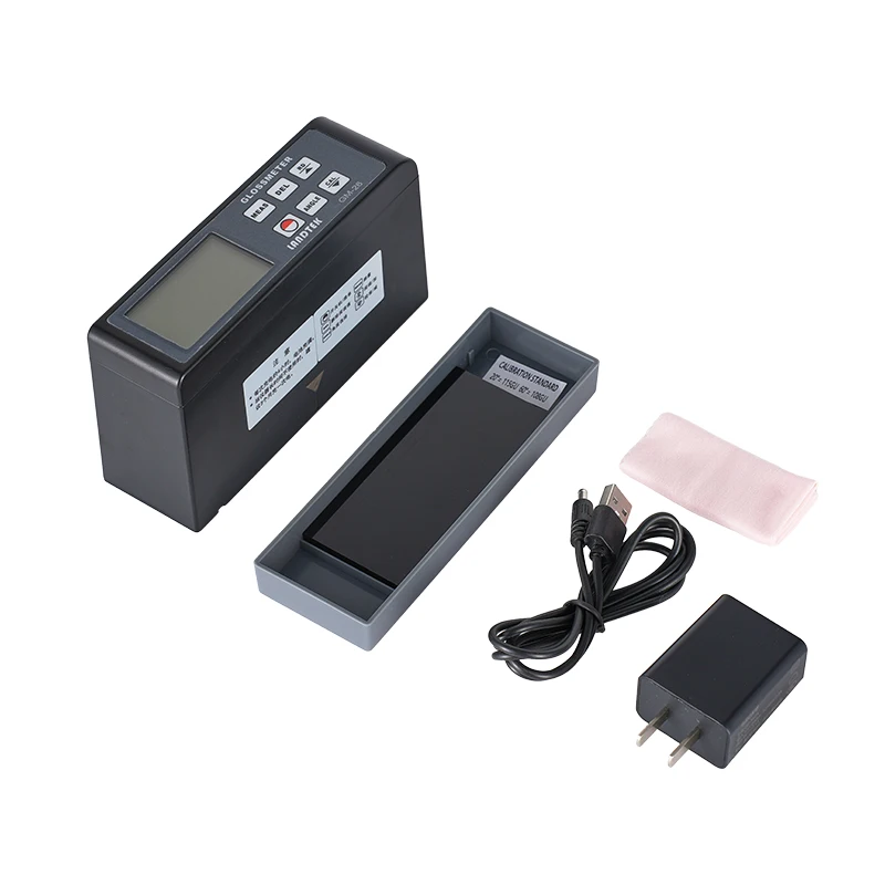 Digital Gloss Meter GM-26 Portable Gloss Meter 20&deg;60&deg; Range 0.1GU~200GU Ink Paint Marble Tile Metal Surface