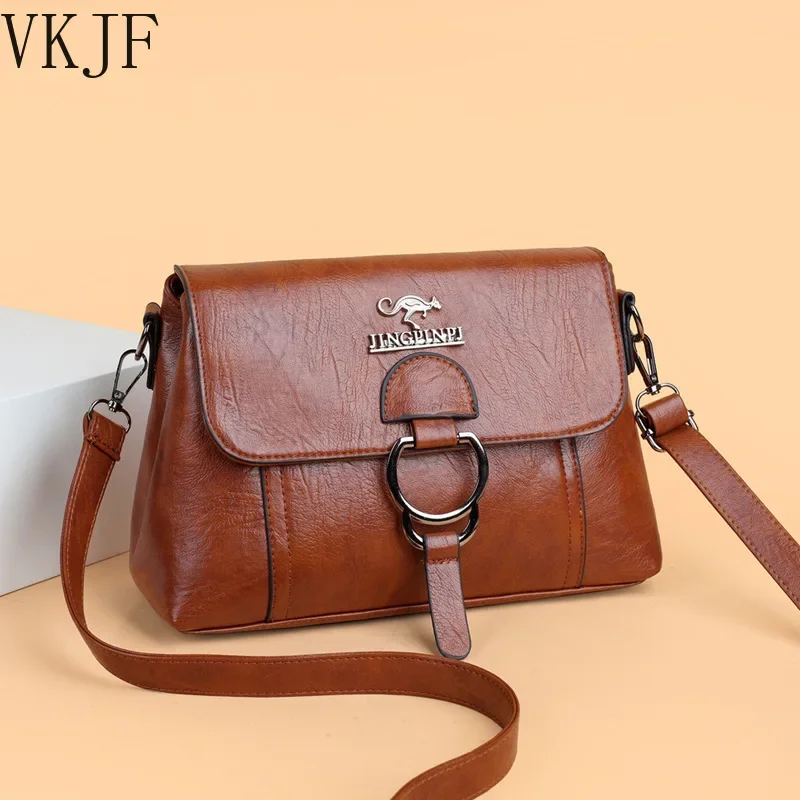 

Shoulder Bag PU Soft Leather Women's Large Capacity Crossbody Bag Large Capacity Simple Small Square Bag Fashion hand bags