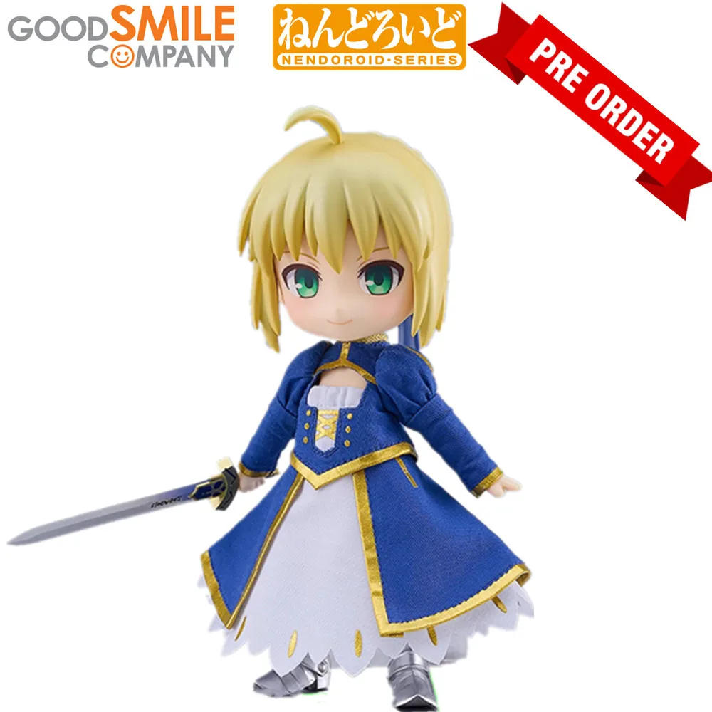 

Original Good Smile Nendoroid Doll Fate Grand Order Saber Altria Pendragon Anime Action Figure Toys PVC Model Collector Gift