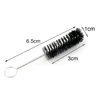 5pcs Durable 5cm Wire Tube Brush Metal Handle Steel Wire Soft Cleaning Brush Glass Hand Tool 6