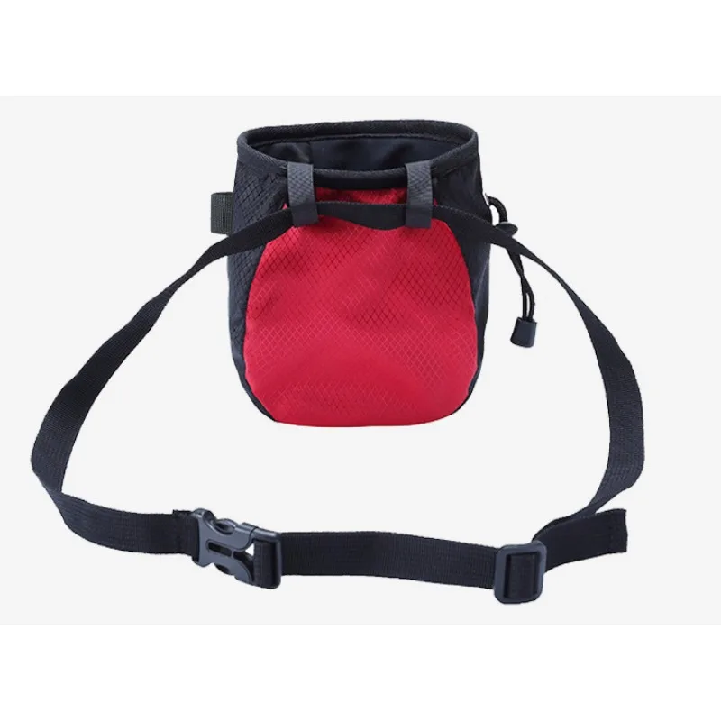 1p Outdoor Rock Climbing Magnesium Powder Waist Bag Single Parallel Bars Fitness Travel Cycling Weightlifting Storage Camping CN 6