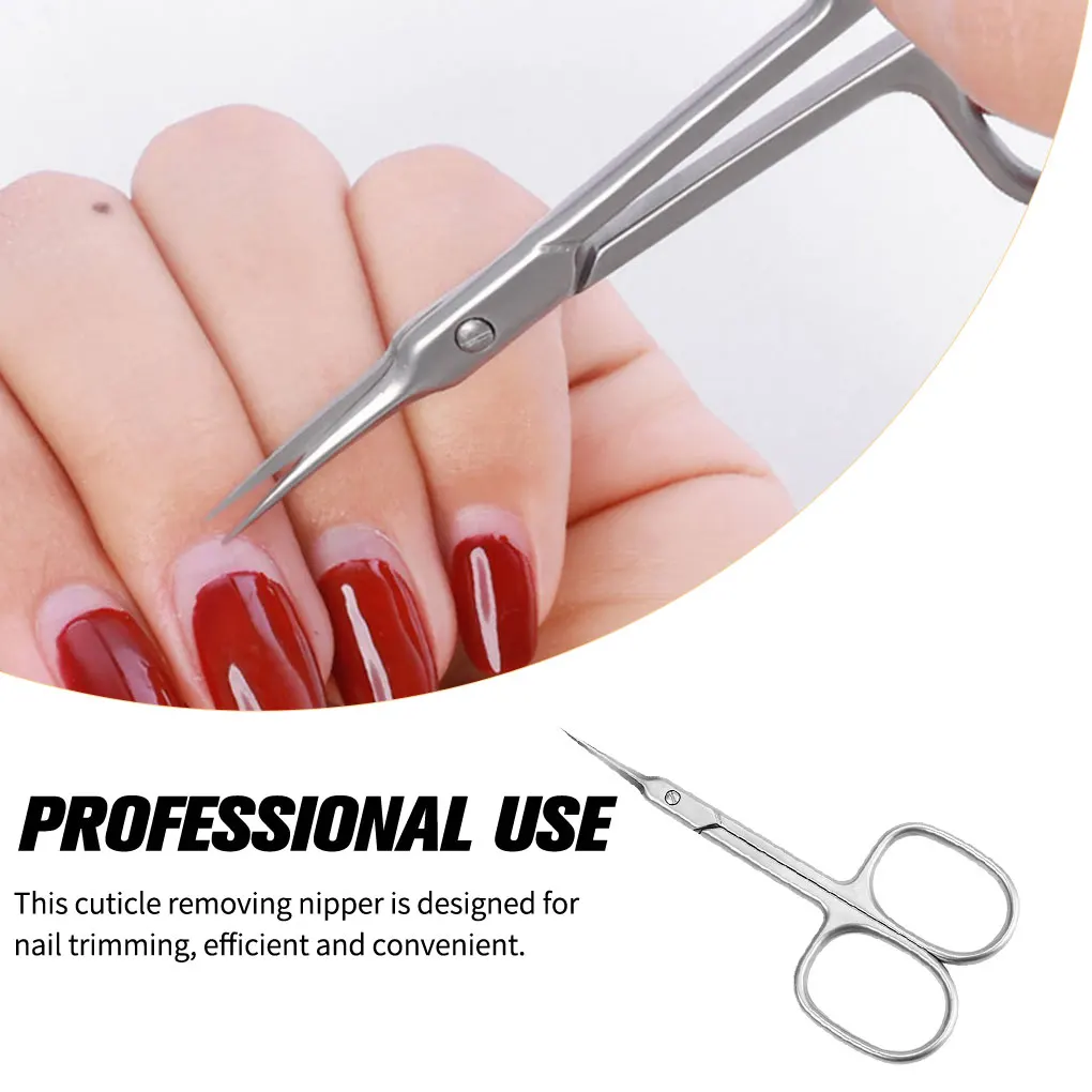 

Cuticle Nipper Home Salon Trimmer Scissor Manual Cuticles Remover