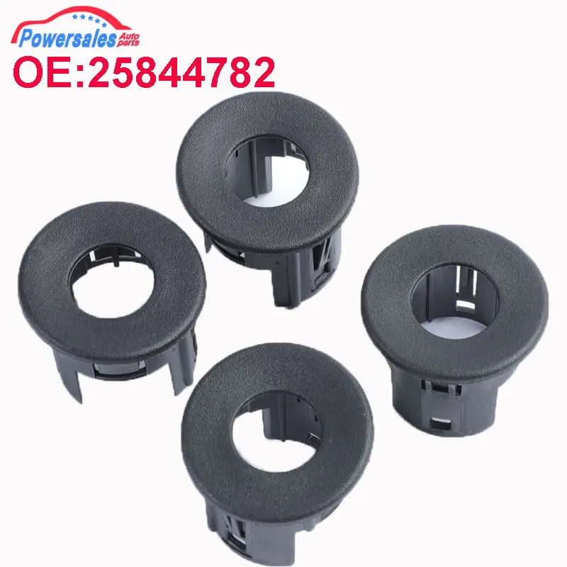 New Rear Bumper Parking Assist Sensor Bezel Black Plastic parking sensor kit led parking sensor kit parking sensor car led parking sensor For GMC Chevy 25844782
