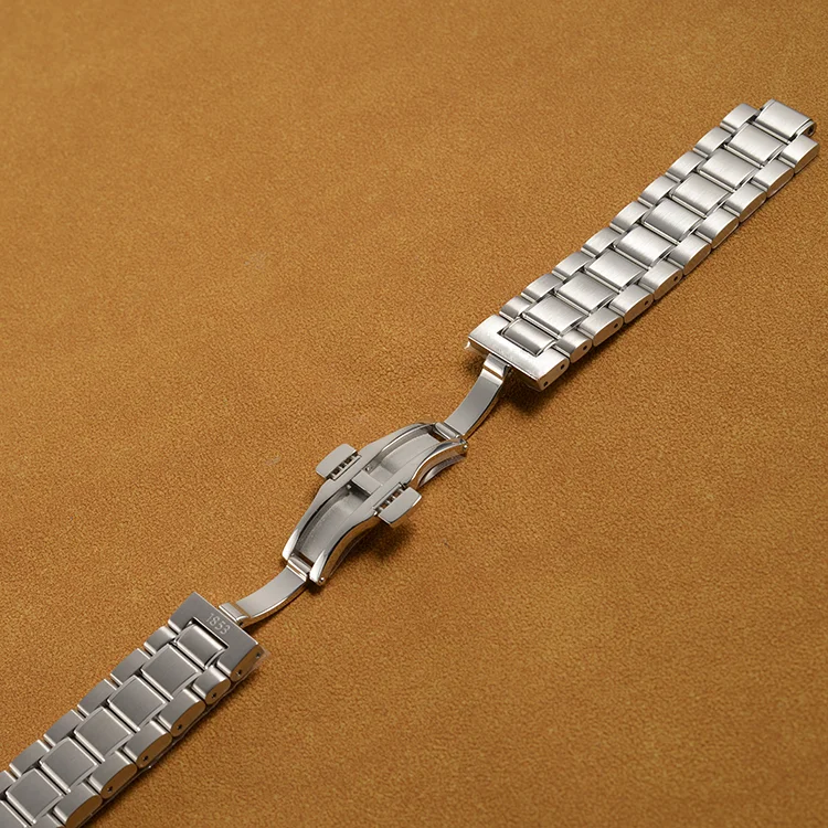 20mm T060407A NEW Pure Solid Stainless steel Watchband Watch Strap Bracelets For Fit T060407