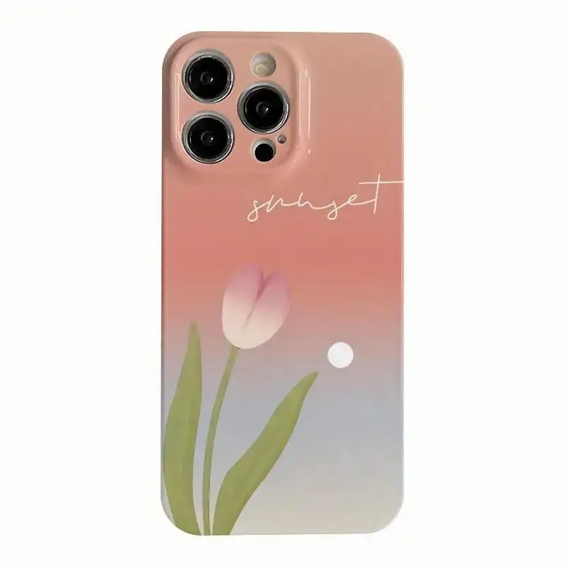 Glossy Hard Acrylic Love Heart Luxury Phone Case
