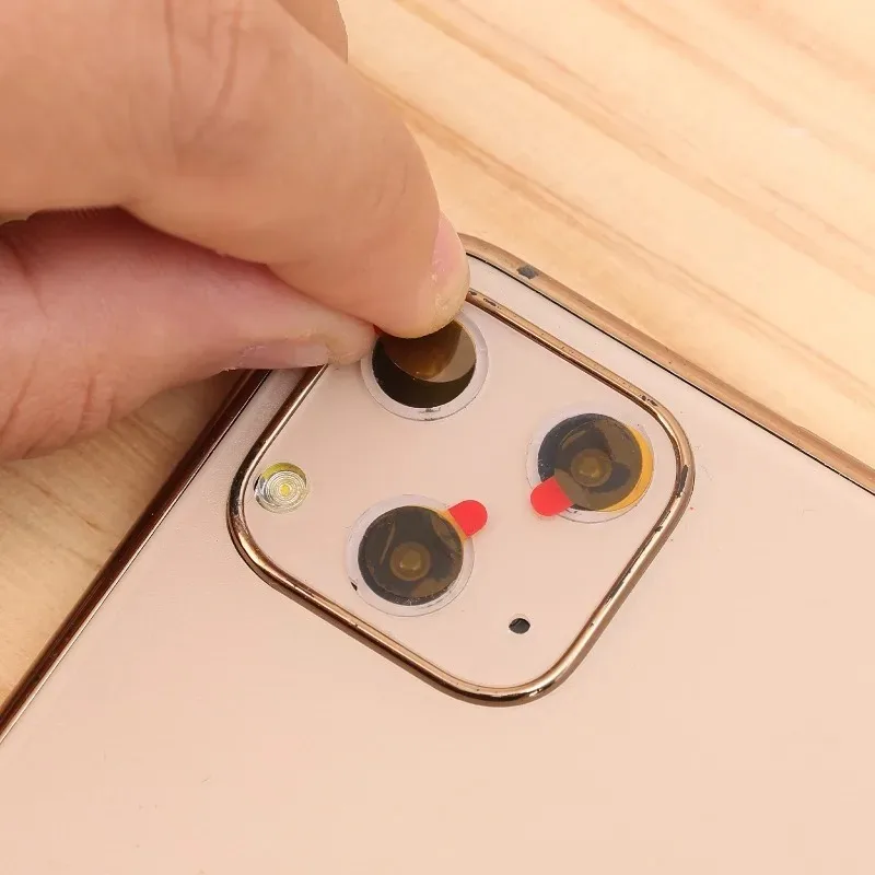 아이폰 17 16 15 14 13 프로 맥스 카메라 수리용 보호 스티커 100-500개 적외선 도트 매트릭스 교체 보호