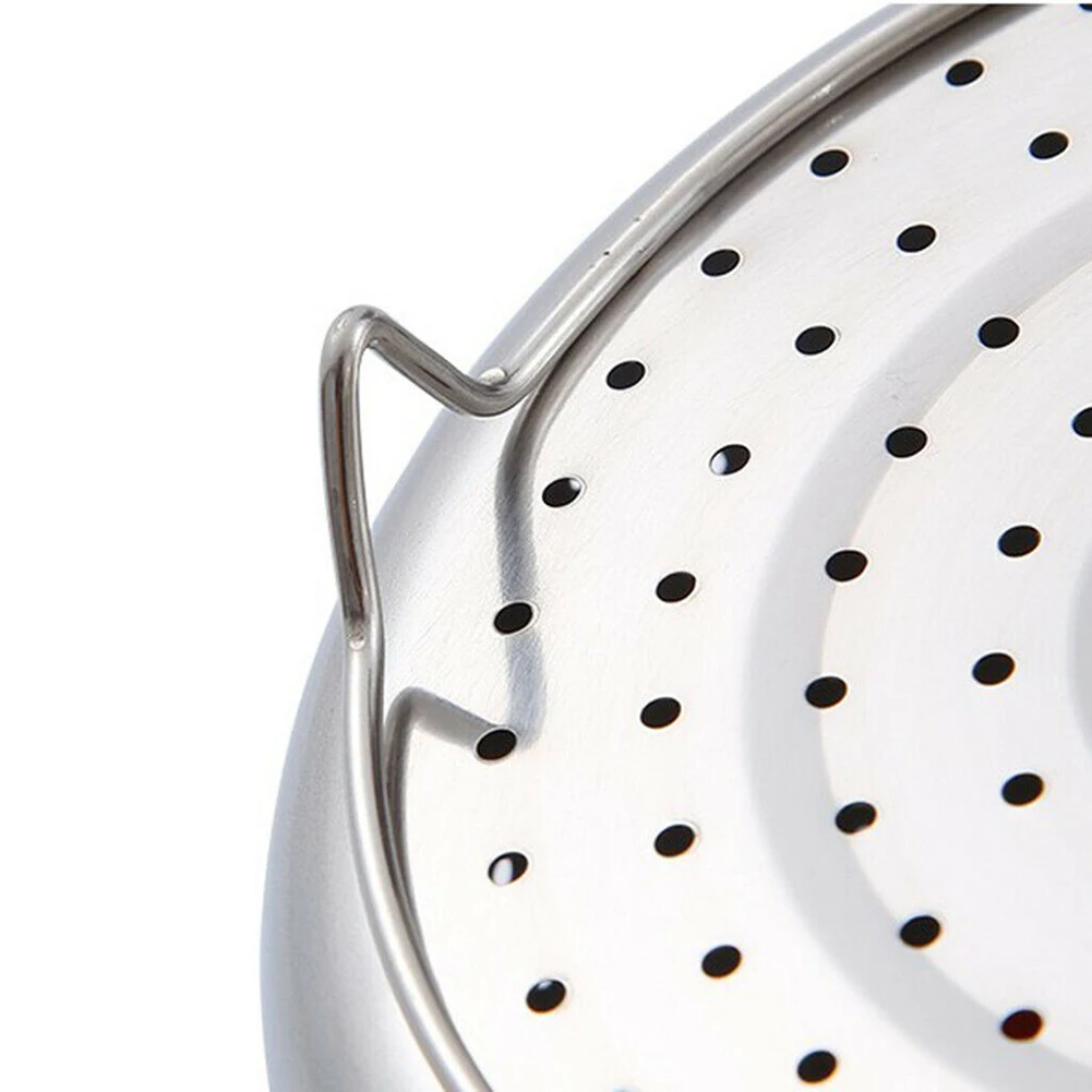 Steamer Basket Stainless Steel Kitchen Steamer Insert Pot Pressure Cooker Anti-scald Fruit Cleaning