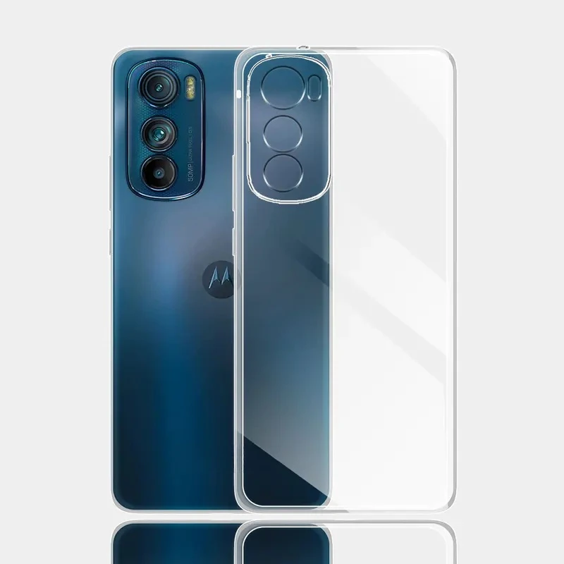 Ultra Clear Silicone Soft Back Cover - Thin Bumper Phone Case for Motorola Moto Edge 30