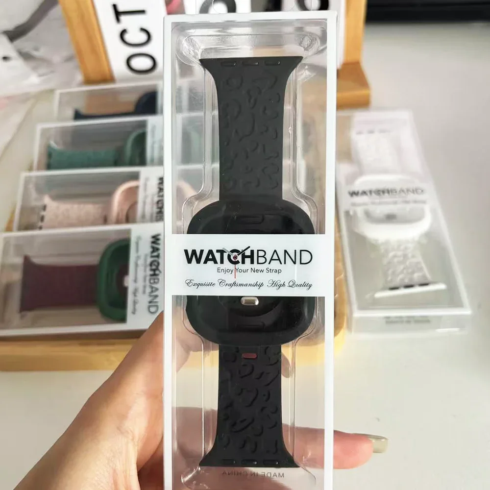Luxury TPU Silicone Watch Case & Strap with Bumper Protector