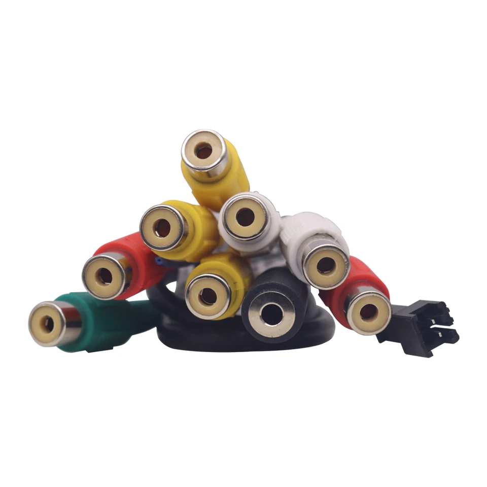 Câble de démarrage,Câble de sortie RCA pour autoradio, adaptateur