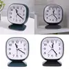 23GA Stylish Quiet Alarm Clock with Arabic Numerals Battery Operated No Ticking Analog Desk Clock for Children Bedroom 4