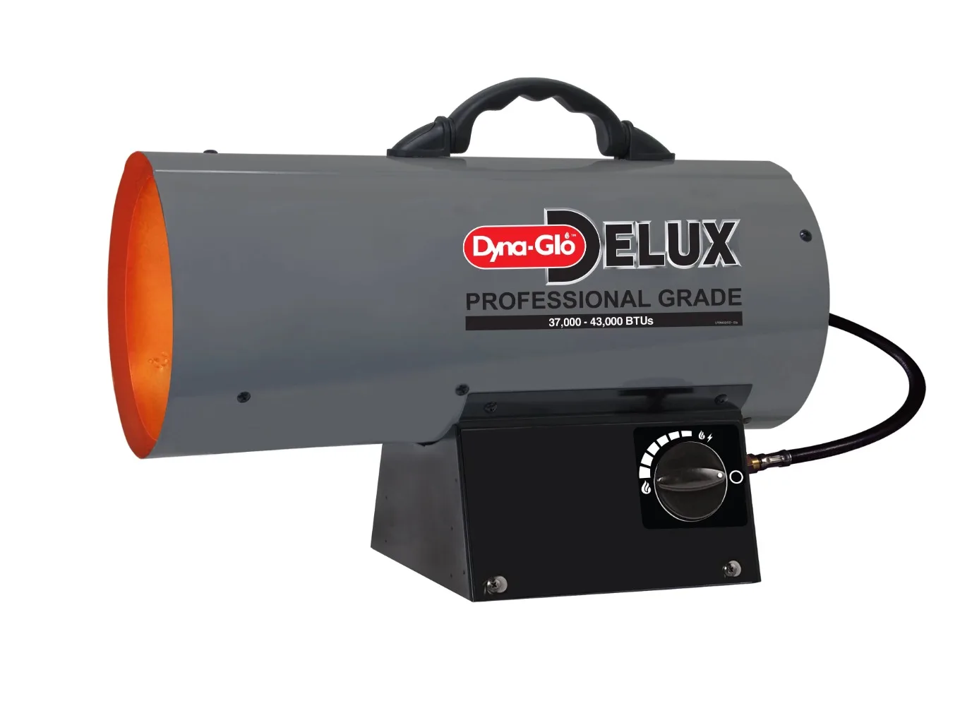 

Dyna-Glo Electric Heaters LPFA43DGD Delux 37K - 43K BTU Portable Forced Air Propane Heater