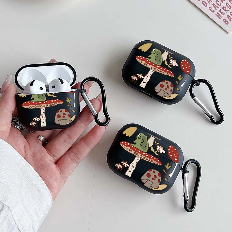 TPU AirPods Case with Keychain Protector Cover