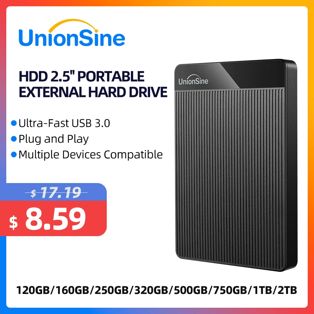 UnionSineHDD25PortableExternalHardDrive2tb1tb500gb750gbUSB3