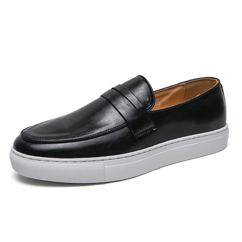 Luxury Brand Business Leather Shoes Loafers Men Shoes Fashion Business Casual Wedding Party Classic Fringe Gentleman Dress Shoe