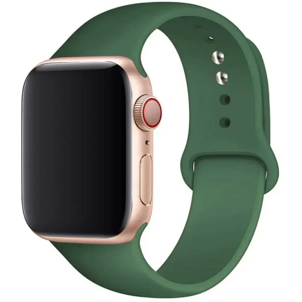 Premium Silicone Sport Band for Smartwatch - Vibrant & Durable Design for Everyday Wear