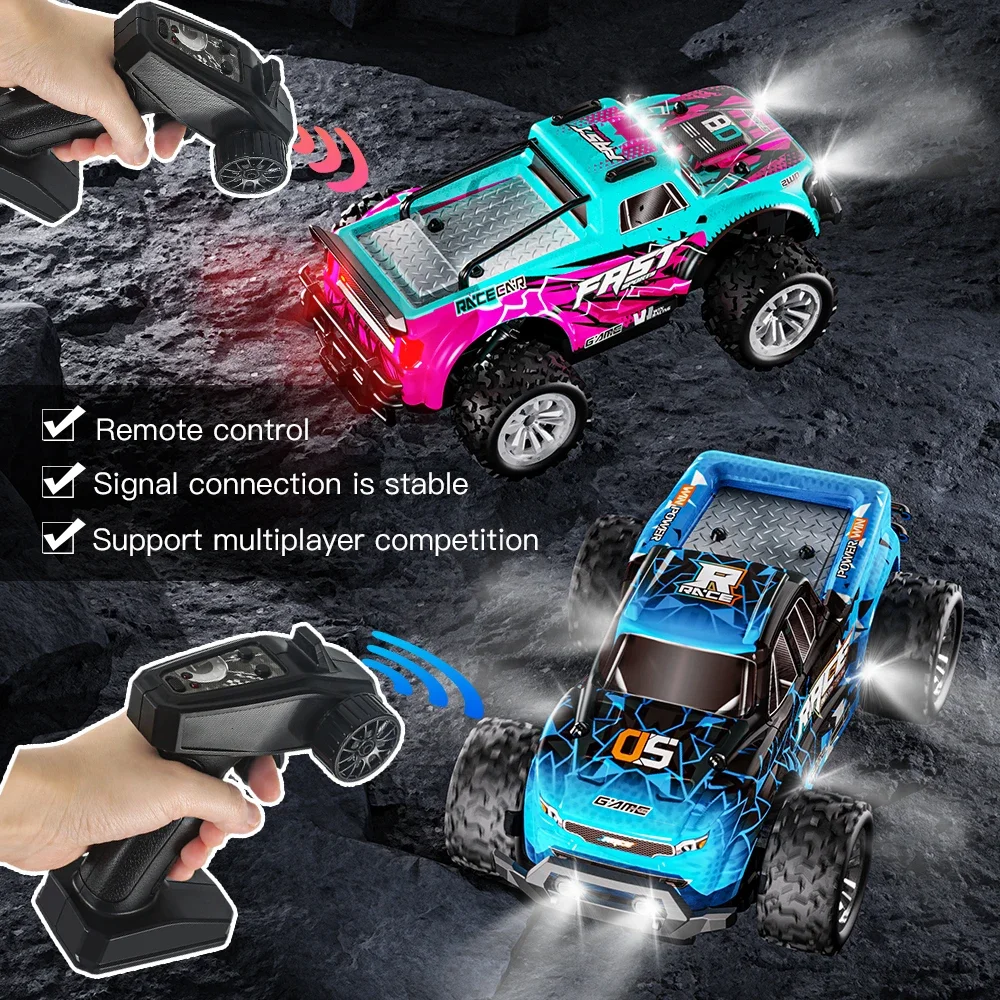 New KF11 Rc Brushless 4WD Electric Off-Road Remote Control Truck 2.4GHz Drift Car With LED Lights High Speed Racing Climbing Toy rc cars rc trucks