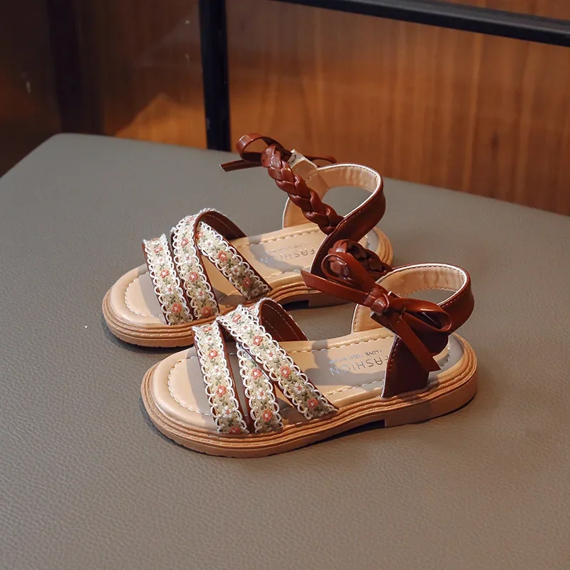 Sweet Flower Princess Sandals 5