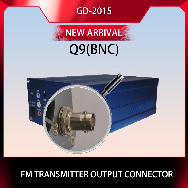 GD-2015 15W QN8007 FM Verici Araba Kablosuz Bluetooth 5.0 USB Adaptörü iPhone Samsung için Siyah/Beyaz