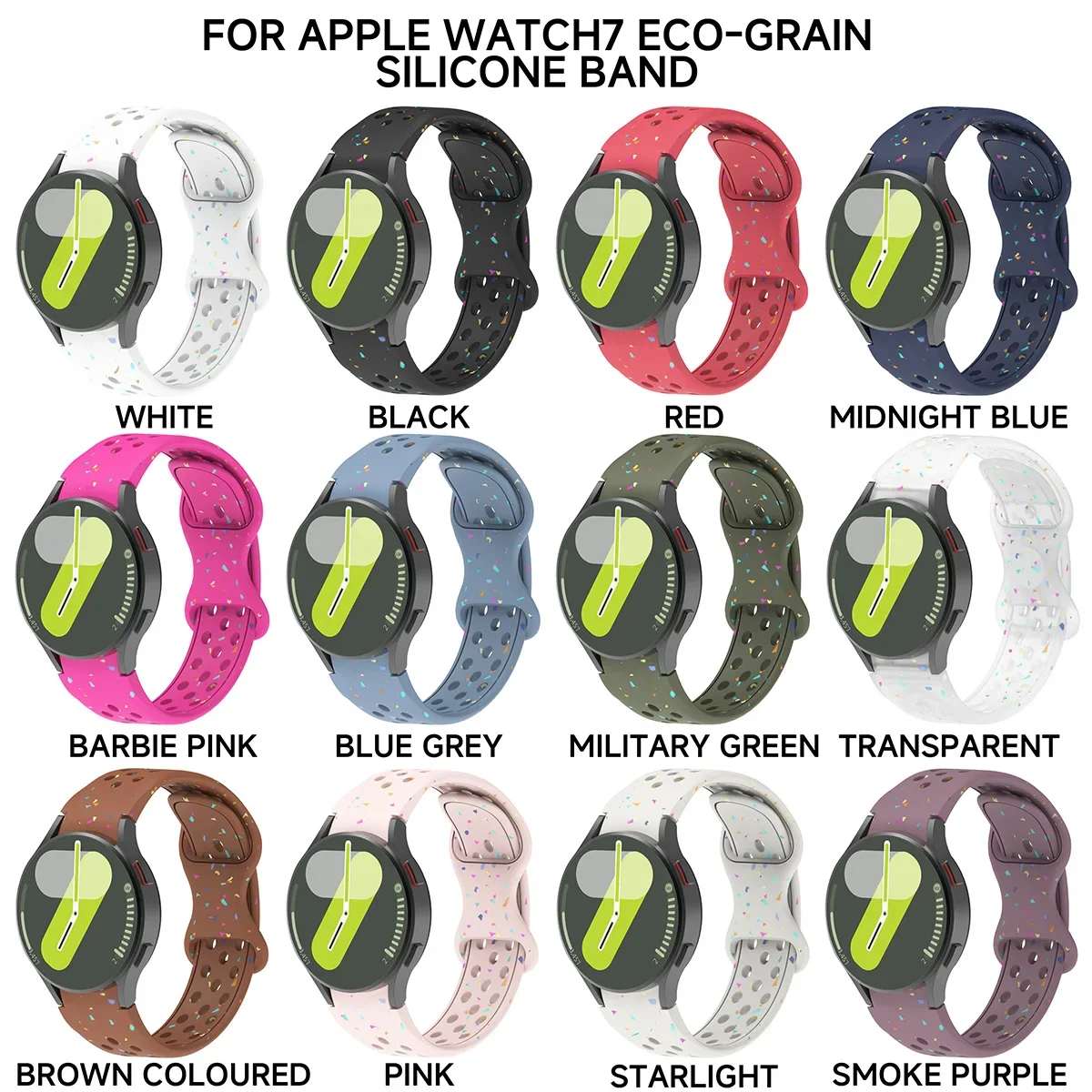 Enhanced Silicone Smartwatch Band - Versatile Premium Strap Bracelet