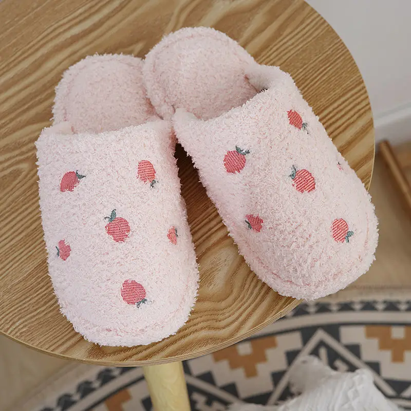 Plain Fluffy Slippers  Slippers, Fluffy shoes, Women shoes sale
