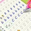 4pcs Magic Groove Practice Copybook Pen Preschools English Verison Kids Calligraphy Children Reusable Writing Book Free Wiping 6