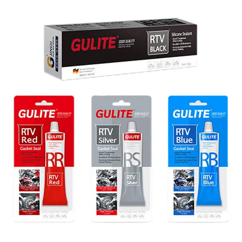 

Engine Gasket Sealant Paste Oil Resistant RTV Gasket Maker And Sealer Multipurpose Sealant For Motorcycle Waterproof Seam