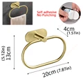 Gold Towel Ring