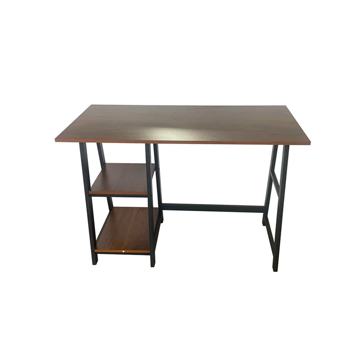 Home Computer Desk Office Workstation 2 Shelves for Ample Storage Study Writing PC Laptop Dining Gaming Table